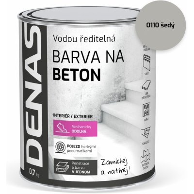 Denas Beton 0,7 kg šedá – Zbozi.Blesk.cz