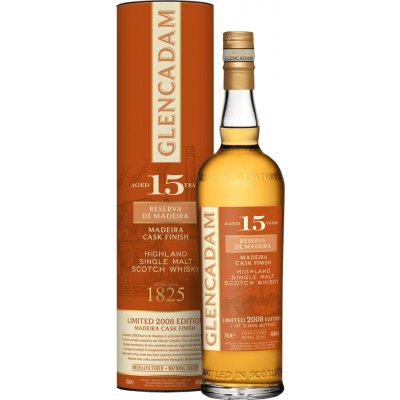 Glencadam 2008 15y Madeira Cask Finish 46% 0,7 l (tuba) – Hledejceny.cz