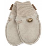 Mikk Line rukavice z merino vlny krémové Melange Offwhite – Zboží Dáma