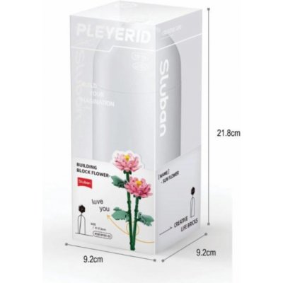 Sluban B1101-05 Pivoňka ve váze – Zbozi.Blesk.cz