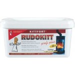 KITTFORT Rudokitt žáruvzdorný tmel 1,8 kg – Zboží Mobilmania