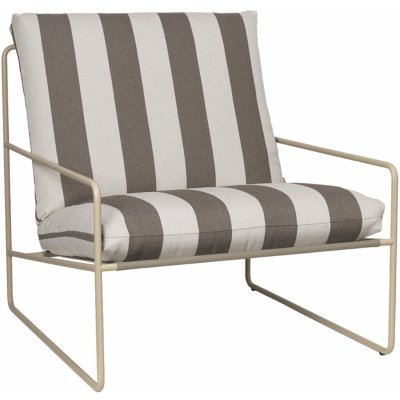 FERM LIVING Zahradní křeslo Desert, Cashmere / Chocolate – Hledejceny.cz