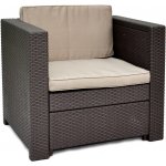 KETER Provence armchair hnědá/béžová – Zbozi.Blesk.cz