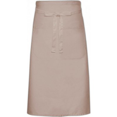 Link Kitchen Wear Kuchařská zástěra s kapsou keprová, praní na 60 °C Kamenová, 70 x 120 cm X1000T – Hledejceny.cz