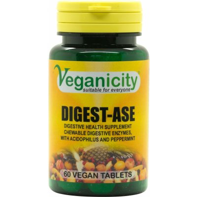 Veganicity Digest-Ase Trávicí enzymy 60 tablet