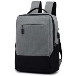 DeTech Batoh pro notebook Power Backpack BP-04, 15.6", šedá – Zboží Živě