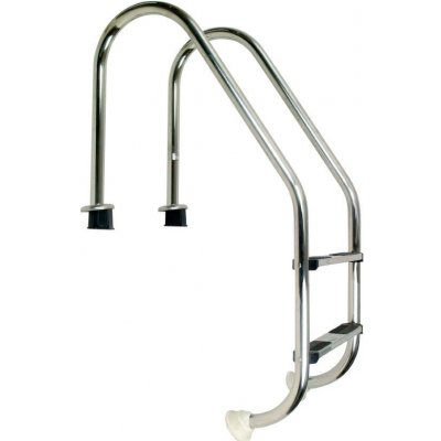 FILINOX Žebřík nerez Standard s pouzdrem 2 stupňový, (AISI 304) – Zboží Mobilmania