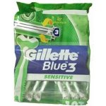 Gillette Blue3 Sensitive 12 ks – Zboží Mobilmania