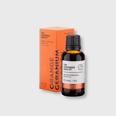 The Groomed Man Co. Orange Geranium Beard Oil olej na vousy 30 ml