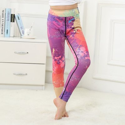 DĚTSKÉ SPORTOVNÍ legíny PAINTING COLOR – Zboží Mobilmania