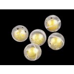 Chrastítko kulička Ø2,4 a 2,6 cm - (Ø26 mm) transparent (5 ks) – Zboží Dáma