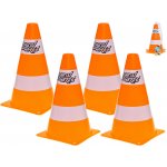 Lena Kužely dopravní dětské 4ks plast 13x13x23cm 24m+ – Hledejceny.cz