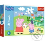 TREFL Prasátko Peppa: Zábava s přáteli 60 dílků – Zboží Dáma