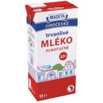 Madeta Trvanlivé plnotučné mléko 1 l – Zboží Dáma