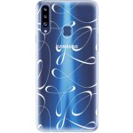 Pouzdro iSaprio - Fancy Samsung Galaxy A20s bílé – Zbozi.Blesk.cz