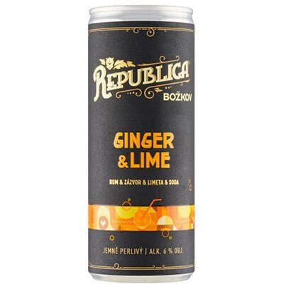 Republica Ginger 250 ml (holá láhev) – Zboží Dáma