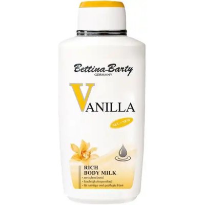 BETTINA BARTY tělové mléko Hand & Bodylotion Vanilla,500 ml