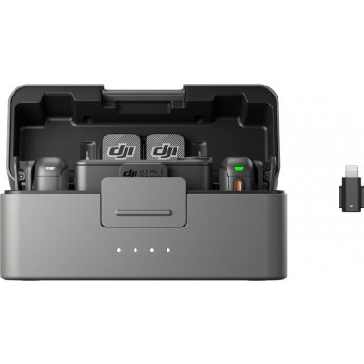 DJI Mic 3 /2 TX + 1 RX + Charging Case/ - CP.RN.00000480.01 – Zboží Živě