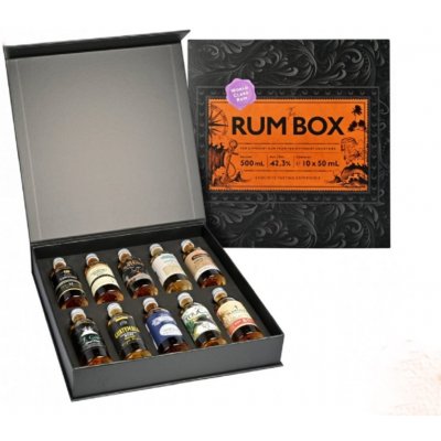 1423 Aps The Rum Box Purple Edition 42,3% 10 x 0,05 l (set) – Zboží Dáma