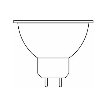 TESLA LED žárovka GU5,3 MR16 3,5W 12V 230lm 100° 15 000hod 3000K Teplá bílá CRI Ra?80