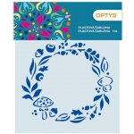 Optys Šablona podzimní věnec 15 x 15cm plast – Zboží Dáma