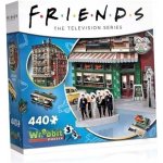 Wrebbit 3D puzzle Přátelé: Central Perk 440 ks – Zbozi.Blesk.cz