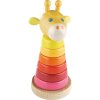 Dřevěná hračka Haba skládačka Žirafa