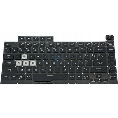 Klávesnice Asus ROG Strix G531 G531GT / Single RGB – Sleviste.cz