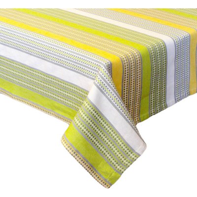 Forbyt Ubrus bavlna Stripe zelený 90x90 cm – Zboží Mobilmania