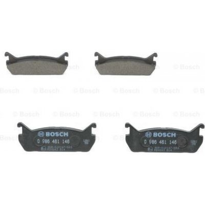 BOSCH Sada brzdových destiček, kotoučová brzda 0 986 461 146