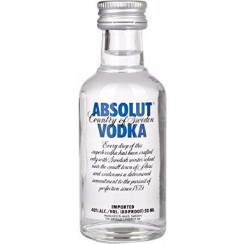 Absolut Mini 40% 0,05 l (holá láhev )