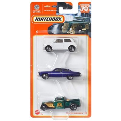 Matchbox™ Sada 3 angličáků COFFEE CRUISERS III HFK17