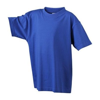 James Nicholson dětské tričko junior Basic modrá královská tmavá