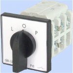 Elektromet Vačkový spínač L-0-P 3P 16A IP65 s krytkou Arc 16-42 921612 – Hledejceny.cz