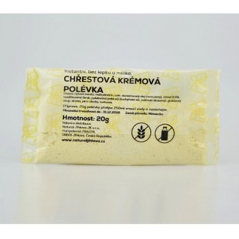 Natural Jihlava instantní polévka krémová chřestová bezlepková 20 g