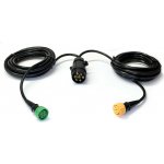 elektrokabeláž k vleku 7pin s 2x5pin konektory 5m | Zboží Auto