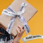 Dekorativní stuha - Happy Birthday – Zboží Mobilmania