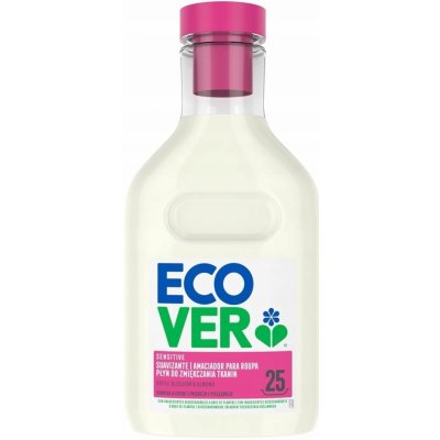 ECOVER Sensitive Fabric Softener Jabloňový květ & Mandle ekologická aviváž 25 dávek 750 ml – Sleviste.cz