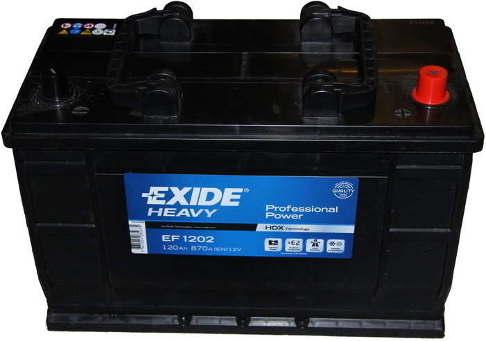 Exide Professional Power 12V 120Ah 870A EF1202