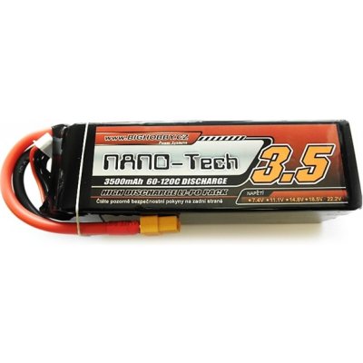 Bighobby Li-pol baterie 3500mAh 6S 60C 120C -NANO Tech – Zboží Mobilmania