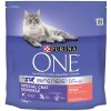 Granule pro kočky PURINA ONE Sensitive s lososem 4 x 1,5 kg