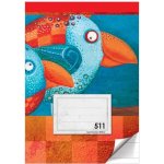 JUNIOR PAPÍR Školní sešit A5 511 linkovaný s pomocnou linkou – Zboží Dáma