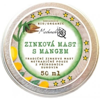 Medarek Bio Zinková mast s mangem 15 ml – Sleviste.cz