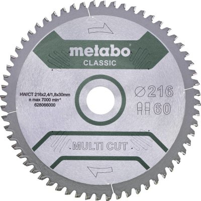 Metabo MULTI CUT CLASSIC 628286000 pilový kotouč 305 x 30 x 2.2 mm Počet zubů (na palec): 80 1 ks