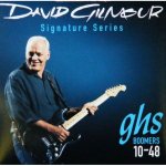 GHS David Gilmour Signature Guitar Boomers - GB-DGF .010-.048, Fender Scale