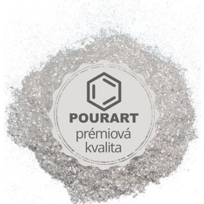 PourArt Metalický prášek DK940 Pearl Ghost White 10 g – Sleviste.cz