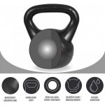 Gorilla Sports kettlebell činka plast 20 kg – Zbozi.Blesk.cz