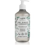 I Love Cosmetics hydratační mléko na ruce a tělo Naturals Lime Ginger & Cardamon (Hand & Body Lotion) 500 ml – Hledejceny.cz