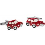 Avantgard manžetové knoflíčky LUX 580-40099 červená/Auto – Sleviste.cz