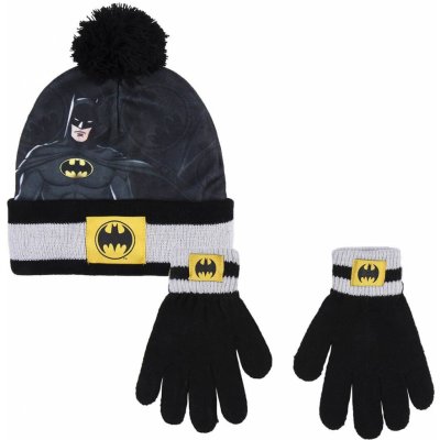 Zimní čepice a rukavice DC Comics Batman – Zboží Mobilmania
